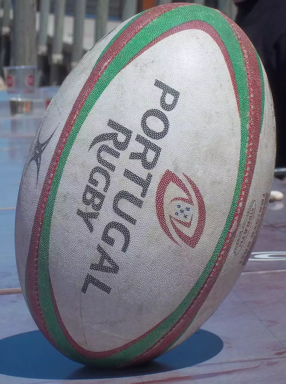 Ohne Rugbyball kann man kein Rugby spielen