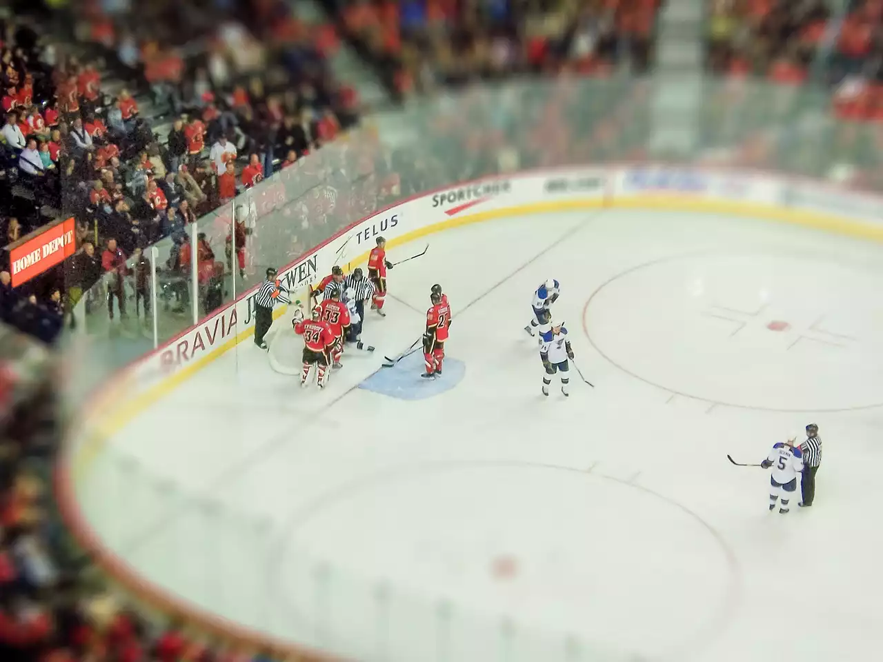 רגעי התרחבות ורילוקיישן בולטים של NHL בהוקי קרח