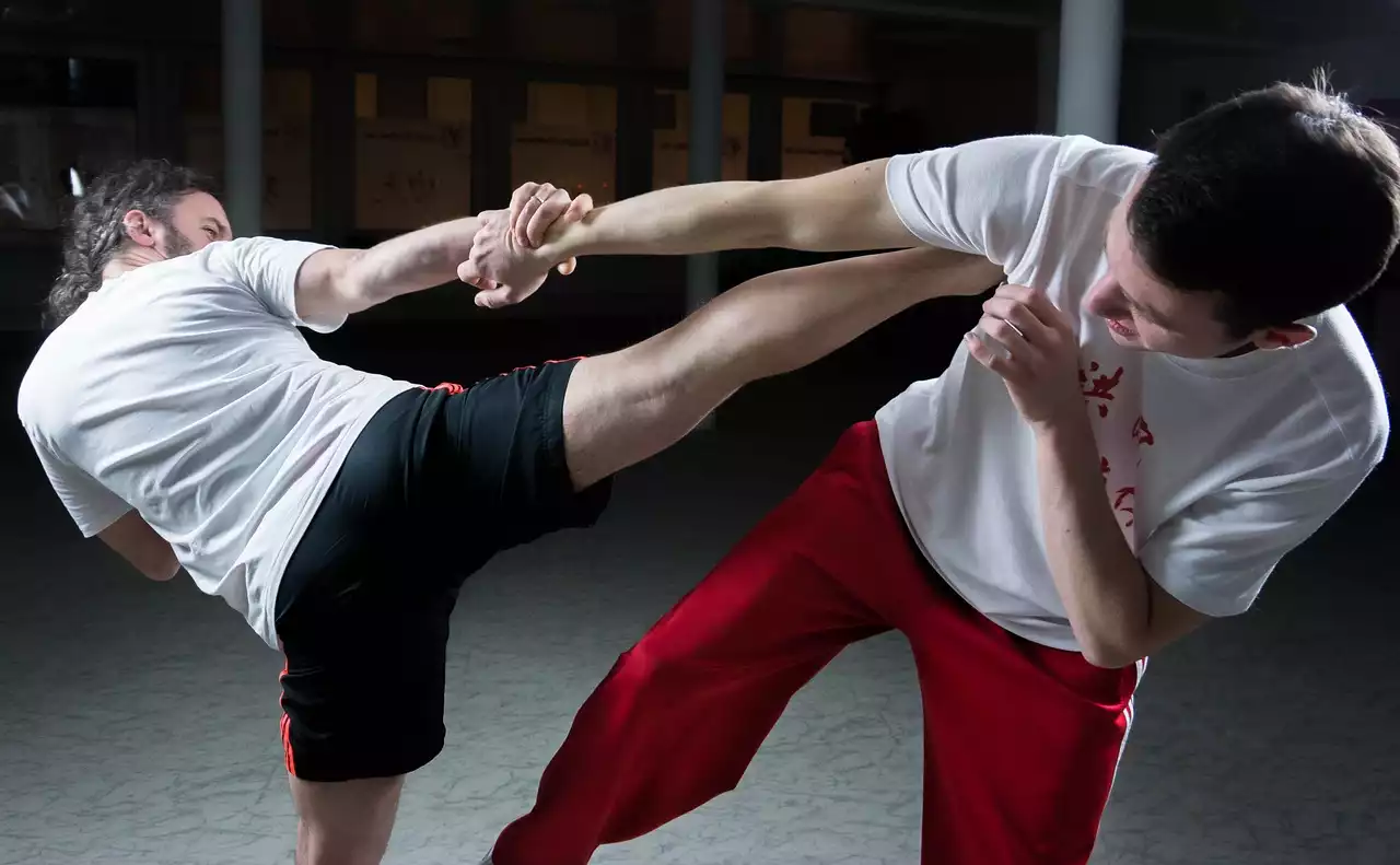 Self-Defence Training in Taekwondo